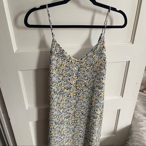 COPY - Floral midi slip dress